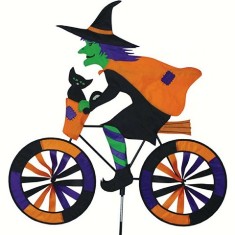 PD25998 - Premier Designs Witch Bicycle Wind Spinner
