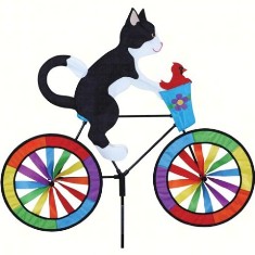 PD26714 - Premier Designs Tuxedo Cat Bicycle Wind Spinner
