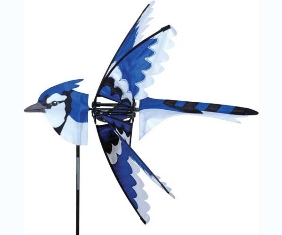 PD25001 - Flying Bird Wind Spinners Eastern Blue Jay by Premier Designs