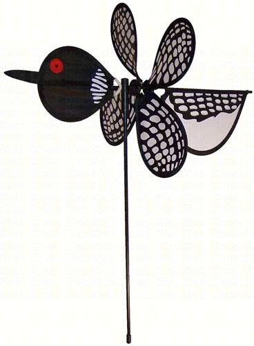 ITB2810 - Flying Bird Wind & Garden Spinners Loon Baby Bird by In The Breeze