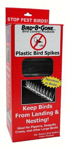 BBGMM200056 - Bird B Gone Plastic Bird Spikes 5 in to 6 ft