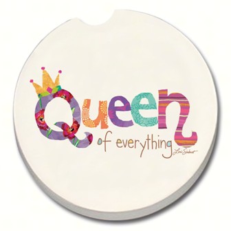 CART10894 - Queen of Everything Car Coaster