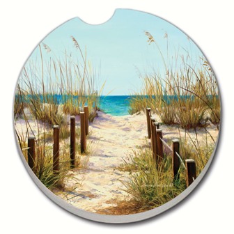 CART08574 - Path to the Ocean Car Coaster
