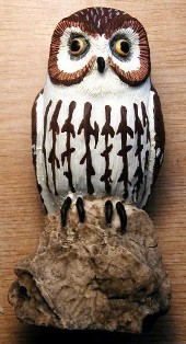 SEFWC125 - Fisher Wildlife Owl Table Piece