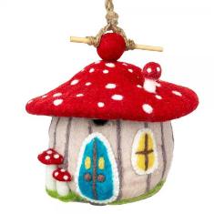 DZI484092 - Forest Mushroom Bird House