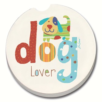 CART10714 - Dog Lover Car Coaster