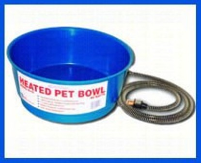 fir19 - Round Heated Pet Water Bowl