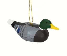 SEFWC165 - Fisher Wildlife Bird Ornaments Mallard Decoy