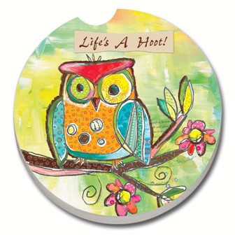 CART10884 - Life's A Hoot Car Coaster