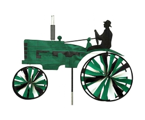 PD25659 - Tractor Wind Spinner Premier Designs Old Green