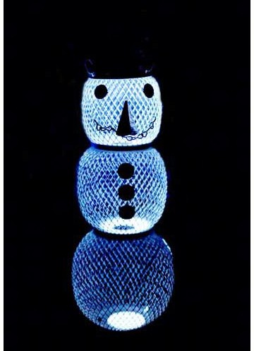 NONOSHS00356 - No No Wire Mesh Solar Snowman Bird Feeder