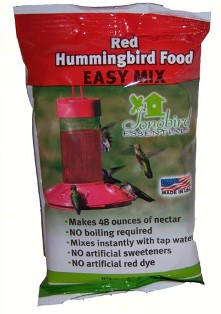 se634 - 8 oz Red Hummingbird Nectar All Natural- No Dyes