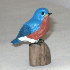 SEFWC123 - Fisher Wildlife Bluebird Table Piece
