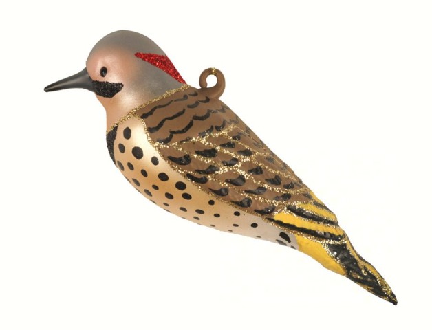 COBANEC425 - Margaret Cobane Hand Painted Flicker Glass Ornament