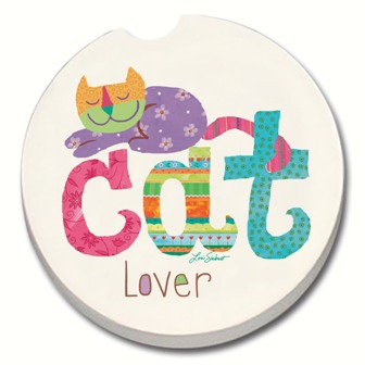 CART10878 - Cat Lover Car Coaster