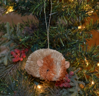 BRUSHOR48 - BrushArt Ornament, Eco-Friendly, Buri Posable, Guinea Pig Animal