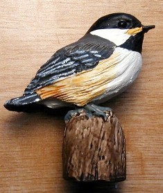 SEFWC114 - Fisher Wildlife Chickadee Table Piece