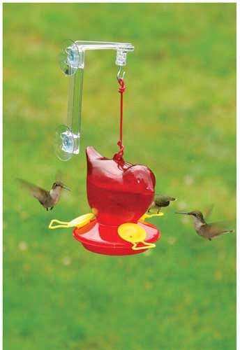 SEBCO312W - Window Red Bird Hummingbird Feeder