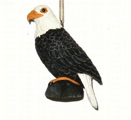 SEFWC159 - Fisher Wildlife Bird Ornaments Eagle