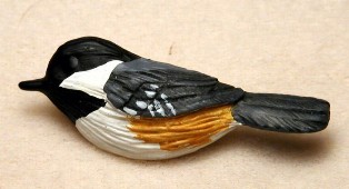 SEFWC011 - Fisher Wildlife Chickadee Pin